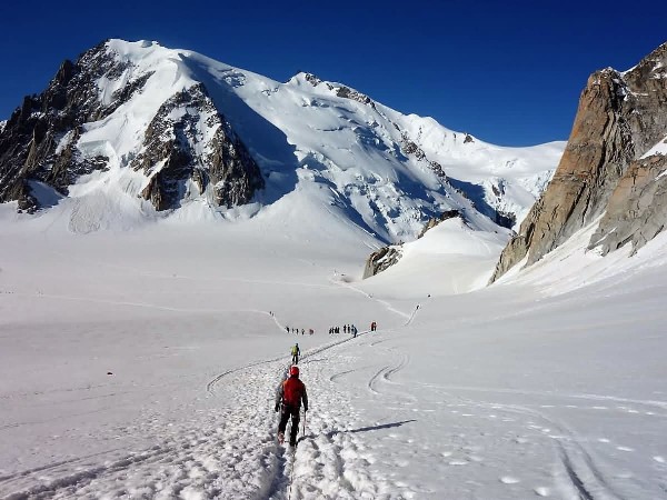 Glaciers de Chamonix - Refuge des Cosmiques