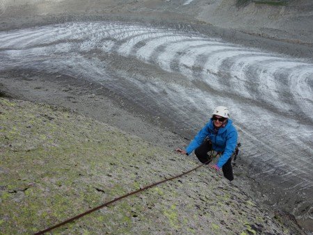 Guide escalade granit Chamonix