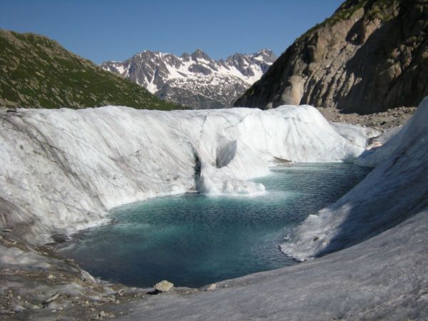 Initiation avec un guide sur la Mer de Glace