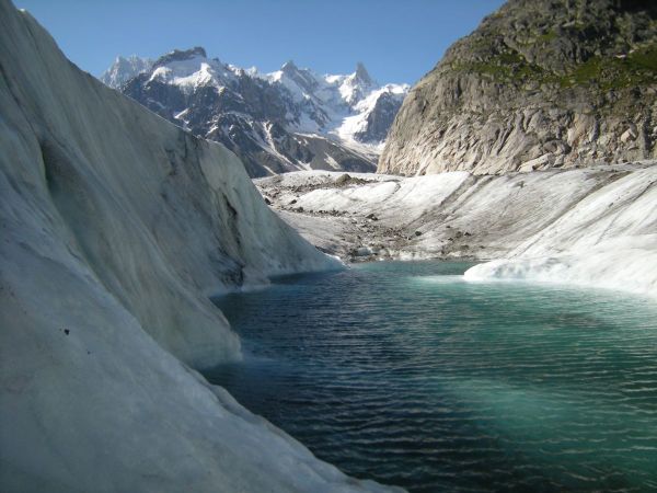 Initiation avec un guide sur la Mer de Glace