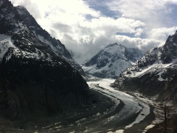 Initiation avec un guide sur la Mer de Glace