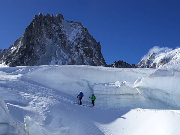 Initiation au col d'Entrèves